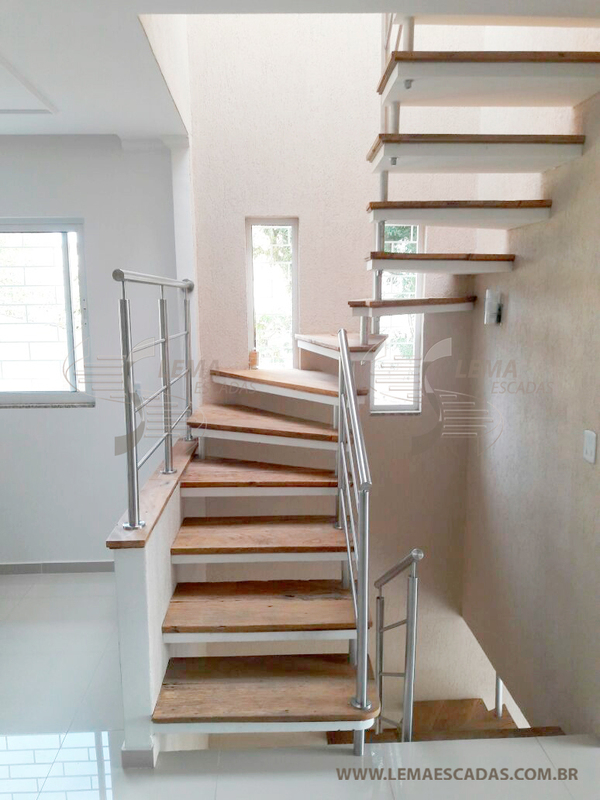 Escada de Granito Vazada Jundiaí - Escada Vazada com Vidro