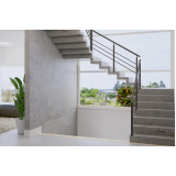 escada de concreto plissada preço Jundiaí